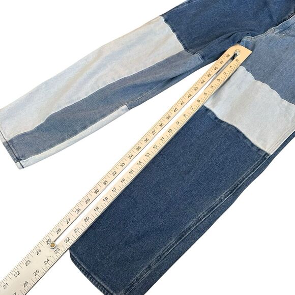 Hollister Women's Jeans Blue Size 29 9R Ultra High-Rise Mom Jean 3 Tone - Picture 8 of 13